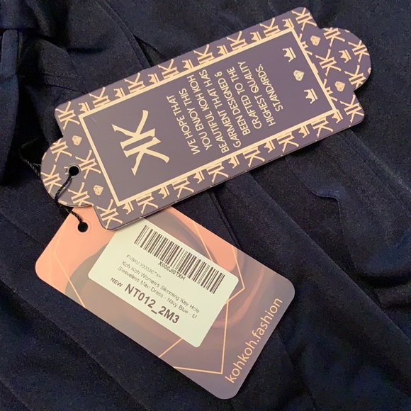 NWT Navy blue Maxi Dress - Picture 7 of 10